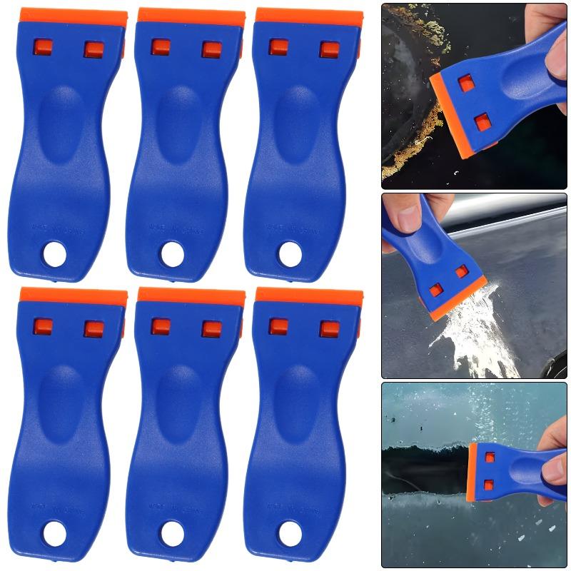 Car Wrap Sticker Squeegee Two Cutting Plastic Razor Blade Label Clean Razor Glue Remover Car Window Glass Clean Scraper