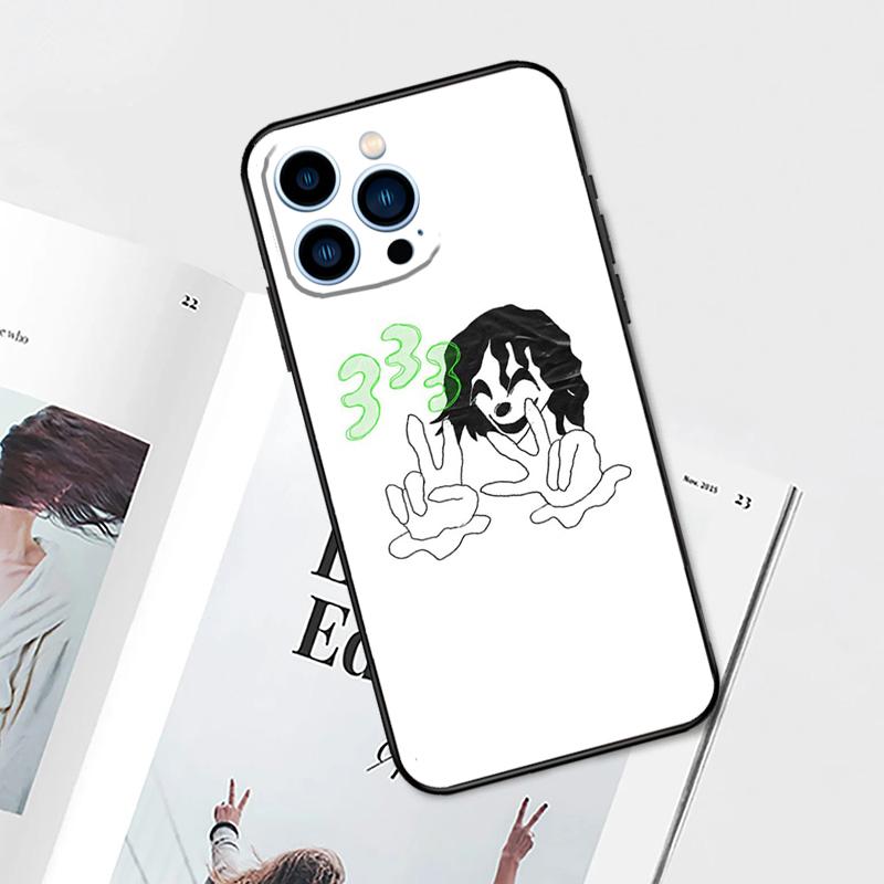 Bladee 333 Case For iPhone 15 16 14 Plus 11 12 13 Pro Max Mini X XR XS Max 7 8 Plus Back Cover