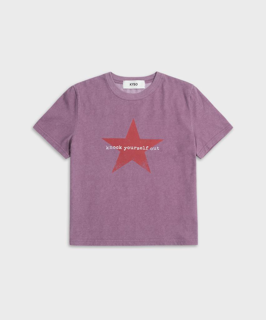 Kaiso (W) Star T-Shirt Dusty Purple