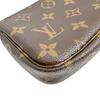 LOUIS VUITTON Monogram Mini Pochette Accessoires Pouch Brown Women M58009 Used