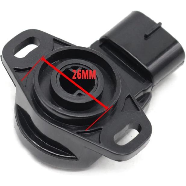 22/26mm 3131705 3140173 Drosselklappenstellungssensor Kompatibel Für Polaris Für Ranger RZR Sportsman ETX 500 550 850 FTVSE006 Automobilersatz(26mm)