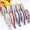 3 Yards Self Adhesive Glass Rhinestone Shiny Sparkling Rhinestone Strip Flexible DIY Decoration Rhinestone Sticker Garment Trim