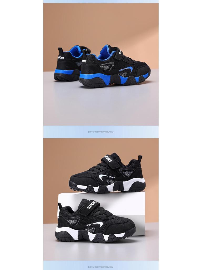 Kid's Casual 2025 Breathable Mesh Sneakers for Boys - Stylish & Comfortable Running Shoes for Older Children
