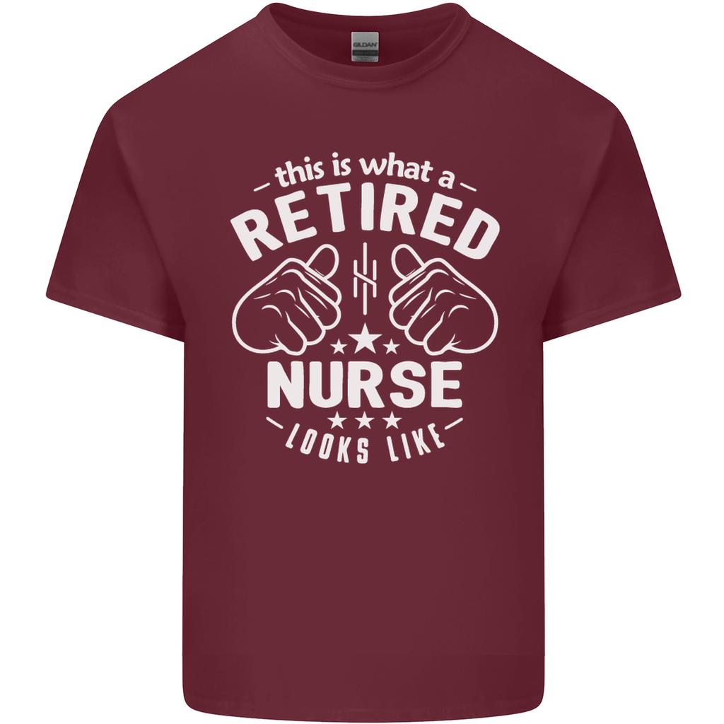 This Is What a Retired Nurse Looks Like Unisexs Light Cotton TShirt