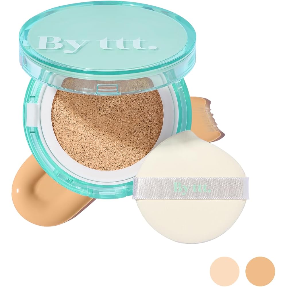 TTT By Honda Tsubasa Clear Daily Cushion Foundation Natural 23 13g SPF50 PA+++ Sunscreen Sensitive Skin Tested