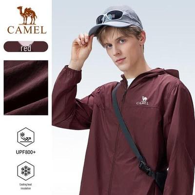 Men's Hooded Sun Protection Rain Jacket