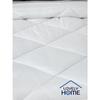 Couette 220 x 240 cm - LOVELY HOME - Légère - 280 g/m² - Anti-acariens - 2 personnes - Blanc