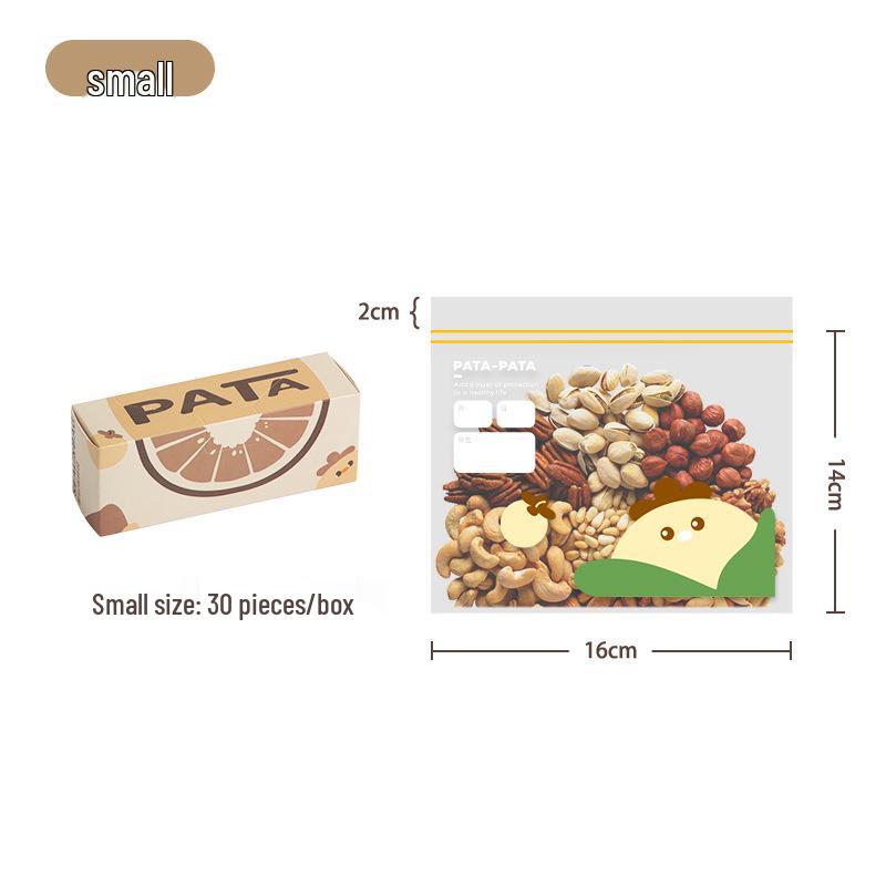 Thickened Self-Sealing Plastic Bags for Fresh-Keeping and Freezer Storage