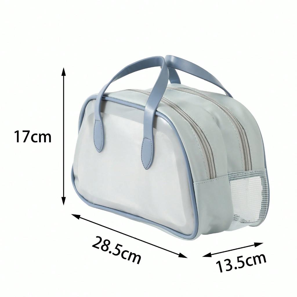Keystone Dry And Wet Separation Toilet Bag Cosmetic Bag Women's Portable Large-Capacity Travel Storage Bag Swimming Bath Waterproof Bag