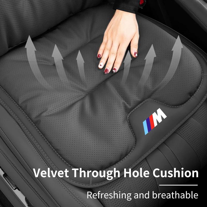 2025 Hot Car Seat Anti-slip Mats Velvet Memory Foam Rebound Cushion For BMW E90 E60 E46 E39 F30 F10 E87 F48 F20 X3 X4 X5 X1 G30