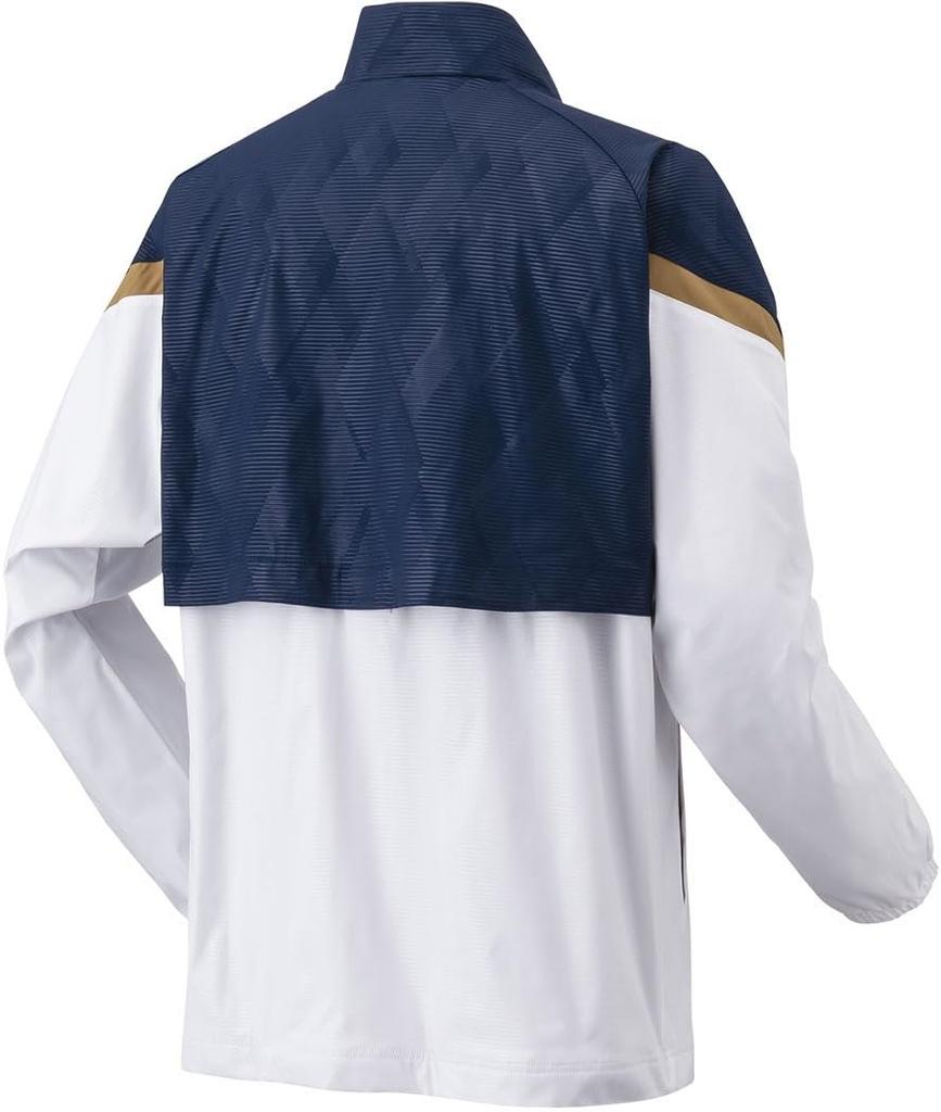 Yonex Wind Warmer Shirt with Uni 70106Y White Lining, 011,
