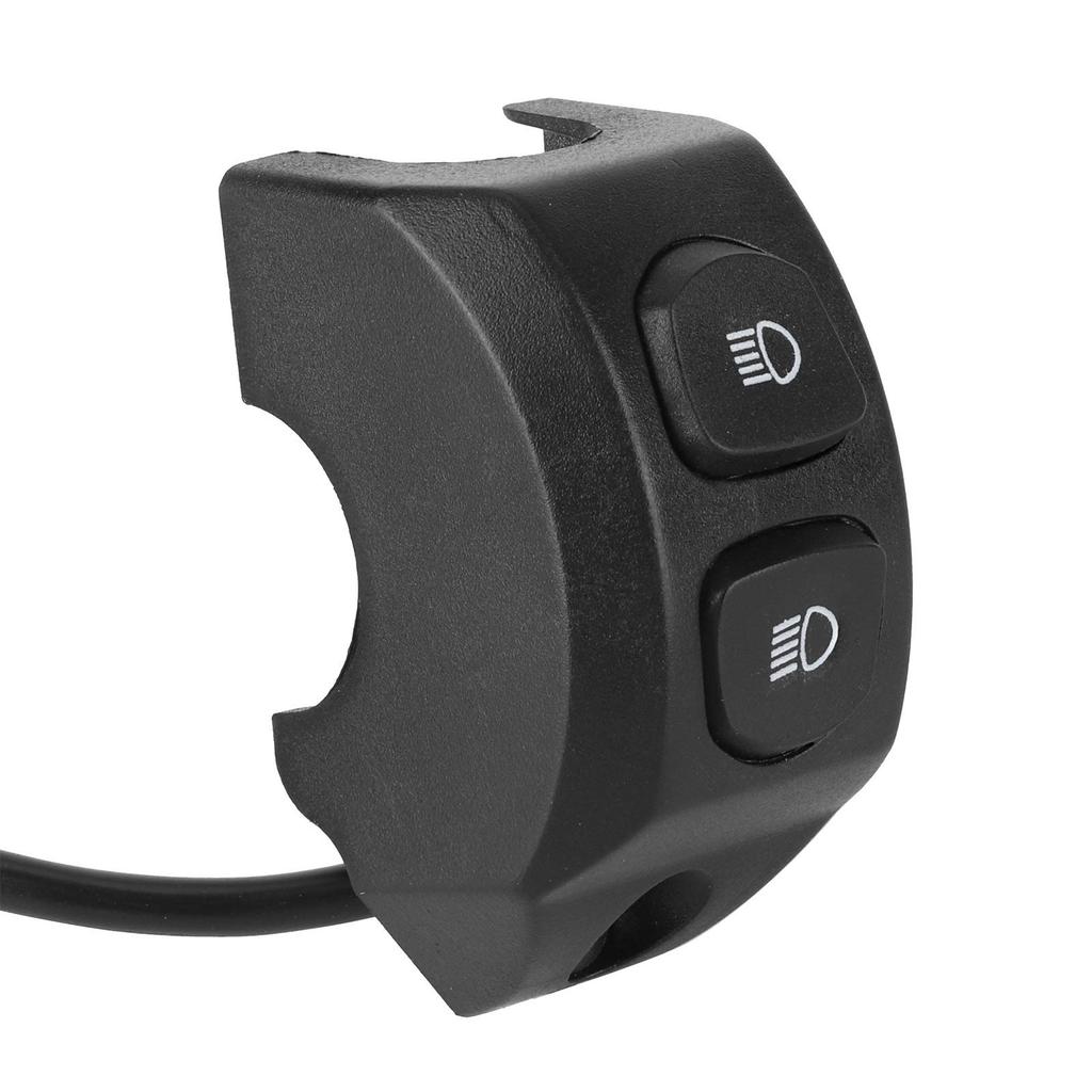 Fog Light Switch, Qiilu Motorcycle Fog Light Switch, Handlebar Fog Light Fit R1200GS / R1250GS / F750GS / F850GS