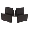 12x/set Convenient Tray Stacking Space Saving Tray Storage and Save Space Convenient Stacking Holder Rack for Kitchen