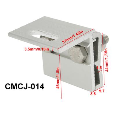 PV Solar Module Horizontal Mounted Metal Standing Clamp