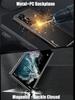 Fashion Magnetic Close Aluminum Metal Case For Samsung Galaxy S25 S24 S23 S22 S21 Ultra Strong Drop Proof Cover