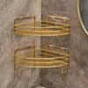 Bathroom storage rack Triangle storage rack Shower corner wash basin wall mounted skincare product storage rack household items
