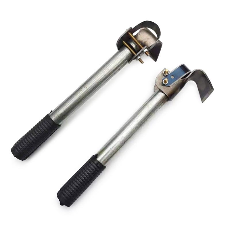 Hand Weeder Tool Bark Peeler Stripper Weed Shoveling Iron Scraper Gardening Grafting Repairing for Weeding Peeling