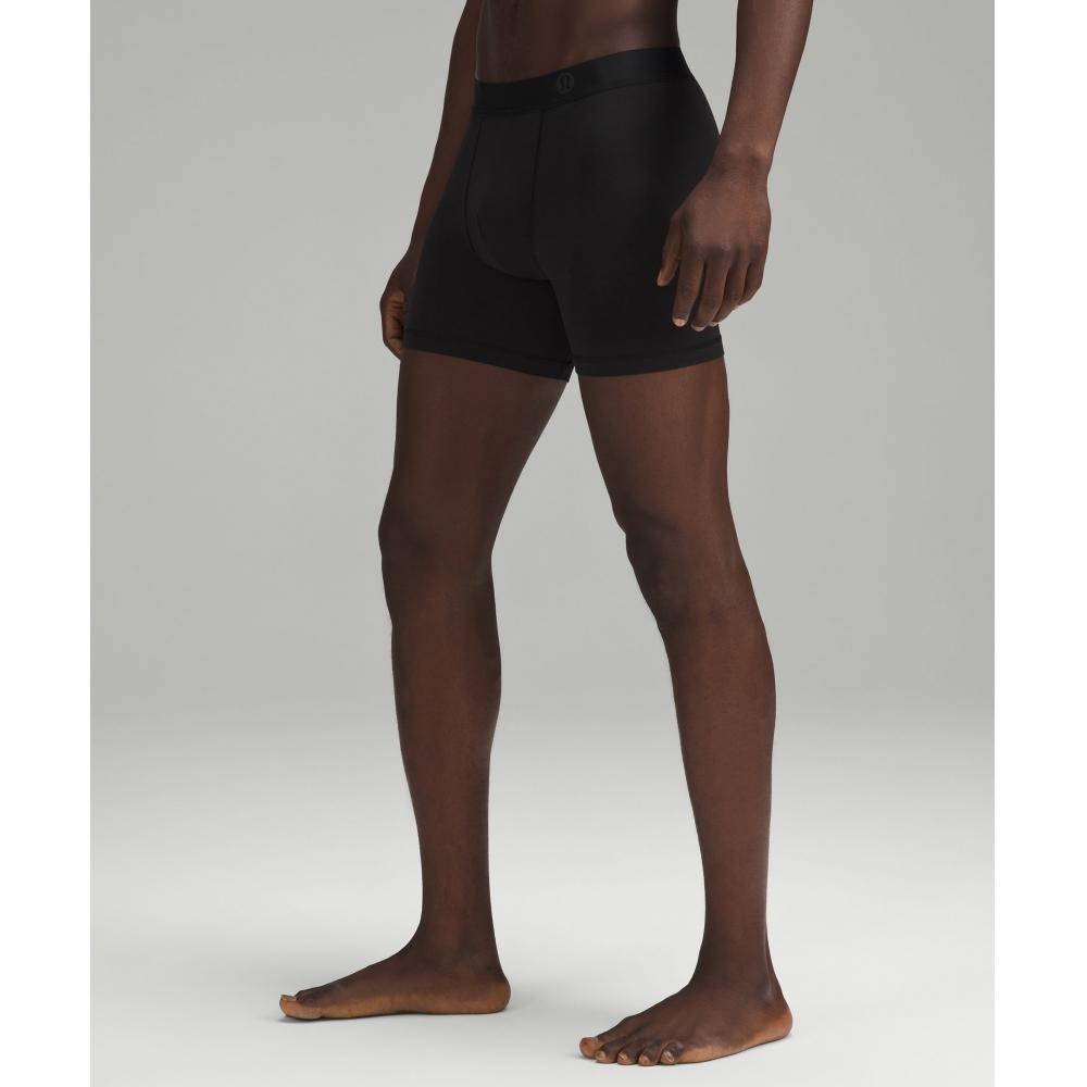 Lululemon Always In Motion Boxer 5   3 Pack Black Black Black