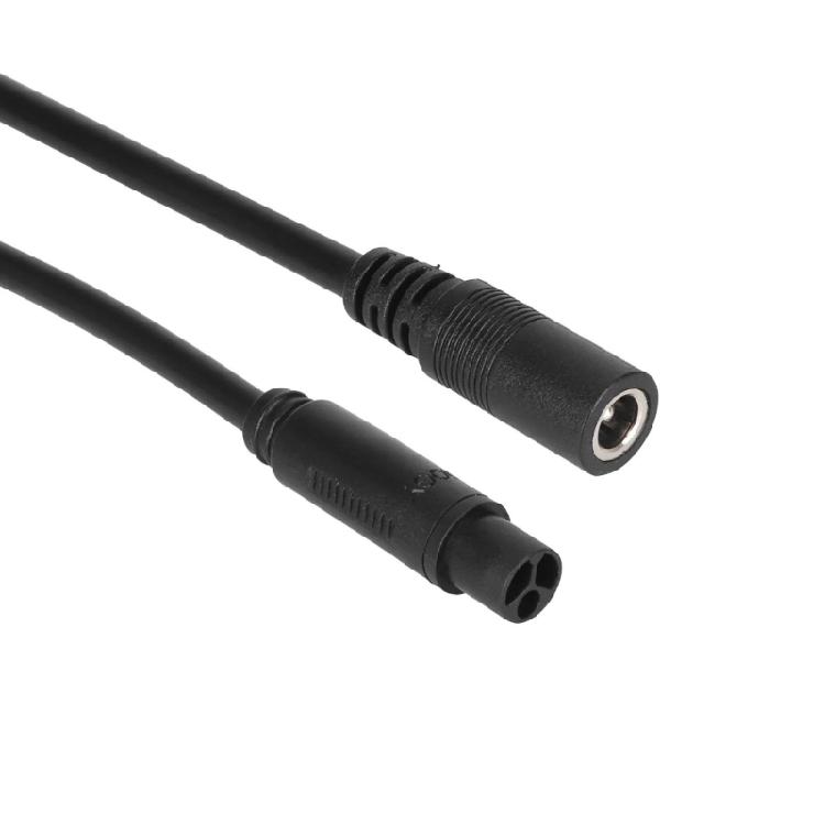 Portable DC2.1 To CQ Power Transfer Cable Suitable for Scooter Charging Plastic Reinforced Joints Easy Installation