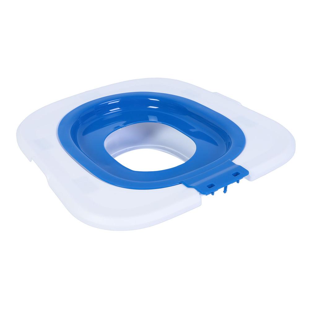 Katzen-Toilettentrainingsset Wiederverwendbarer Katzen-Toilettentrainer Urinal Abnehmbares Haustier-Toilettentrainingssystem für Zuhause Zoohandlung Blau