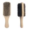 1Pc Eco Friendly Boar Bristle Men'S Shaving Brush Portable Barber Natural Beard Brush For Facial Cleaning Mustache Tools