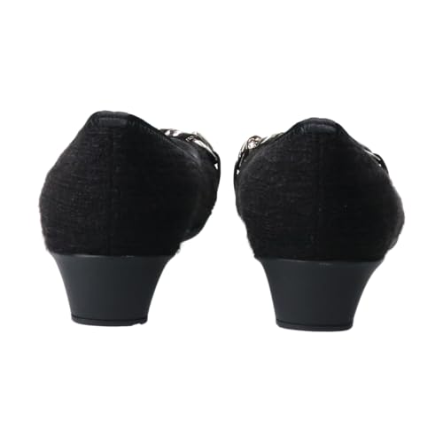 Bridget Birkin Walk Chain Motif Walking Pumps 545244 Women's 545244 22.5 cm