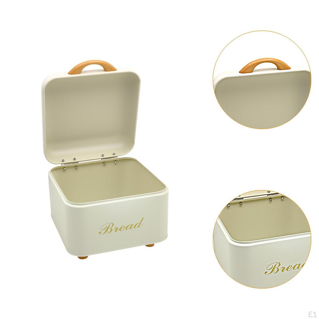 Bread Box Storage Holder Portable Organizer Easy To Clean Container Kitchen Counter