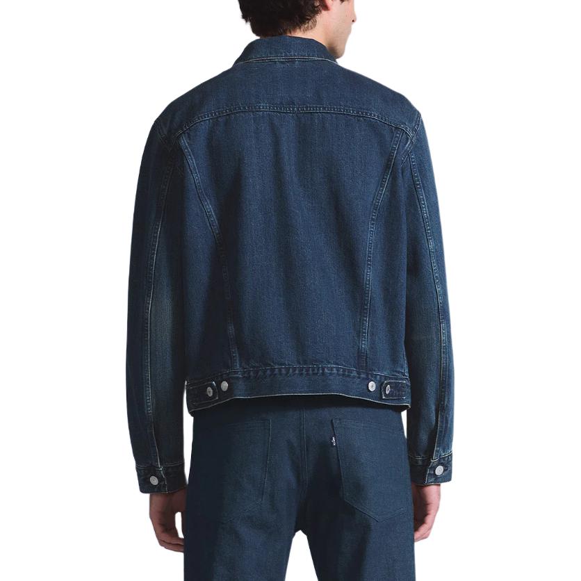 Levis Bluetab™ Series FW25 Multi-Pocket Design Truck Driver Simple Denim Jacket Men jackets A5883-0005