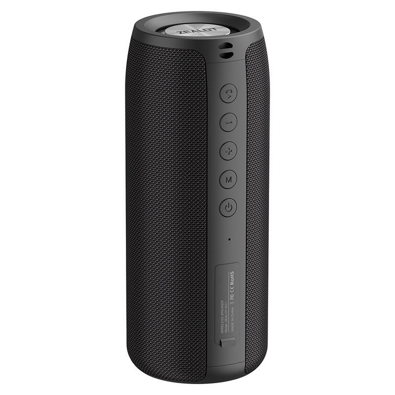 Tragbarer Bluetooth-Lautsprecher, Bluetooth 5.4 Lautsprecher, 30W Doppel-Lautsprecher, 2.0 Kanal, Tiefer Bass, 30 Stunden Wiedergabezeit, Bunte RGB-Lichter, IPX7 Wasserdicht