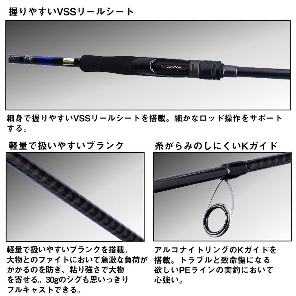 Daiwa Shore Jigging Rod DRAGGER X SLSJ 84M
