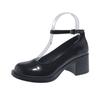 French Mary Jane small leather shoes girl 2025 spring new fairy wind thick sole heightened thick heel single shoes