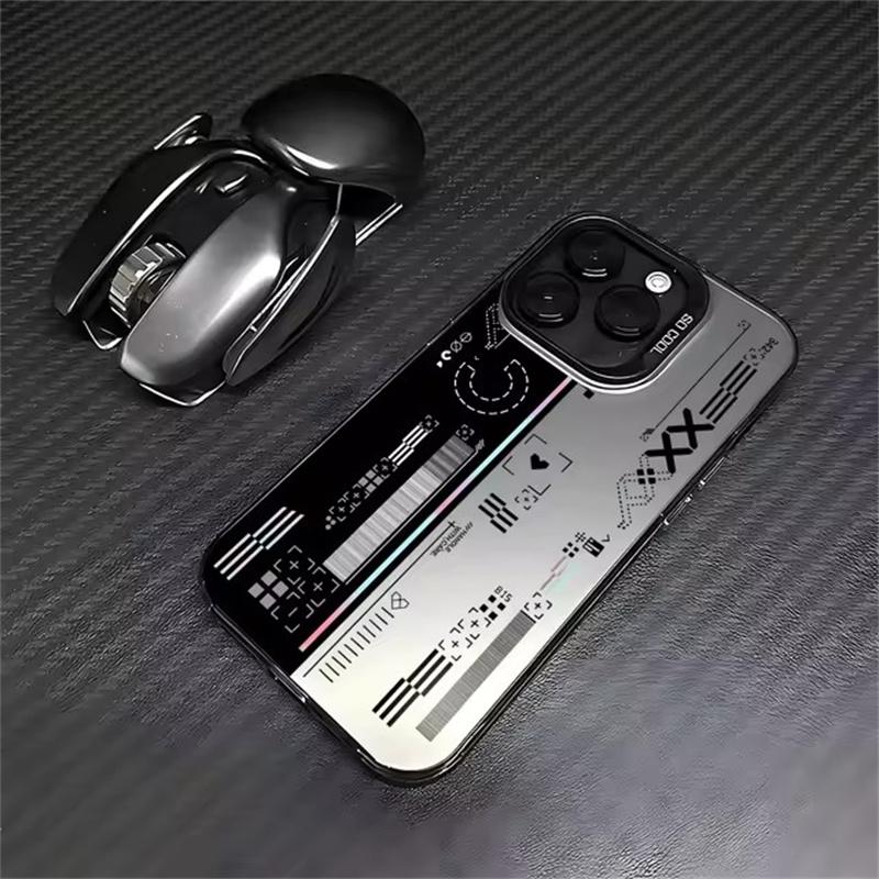 

Модний матовий лазерний чохол для телефону для iPhone 16 Pro Case iPhone 15 14 13 12 11 Pro Max 7 8 Plus X XR XS Протиударний броньований чохол For iPhone 16 Plus