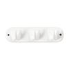 Dulton Porcelain 3 Prong A timeless Ceramic DIY Wall Height Width Depth Hook, 3-piece Set, classic, Parts, Hanging, 6.1cm, 23.1cm, 5.2cm, Y-0617/3