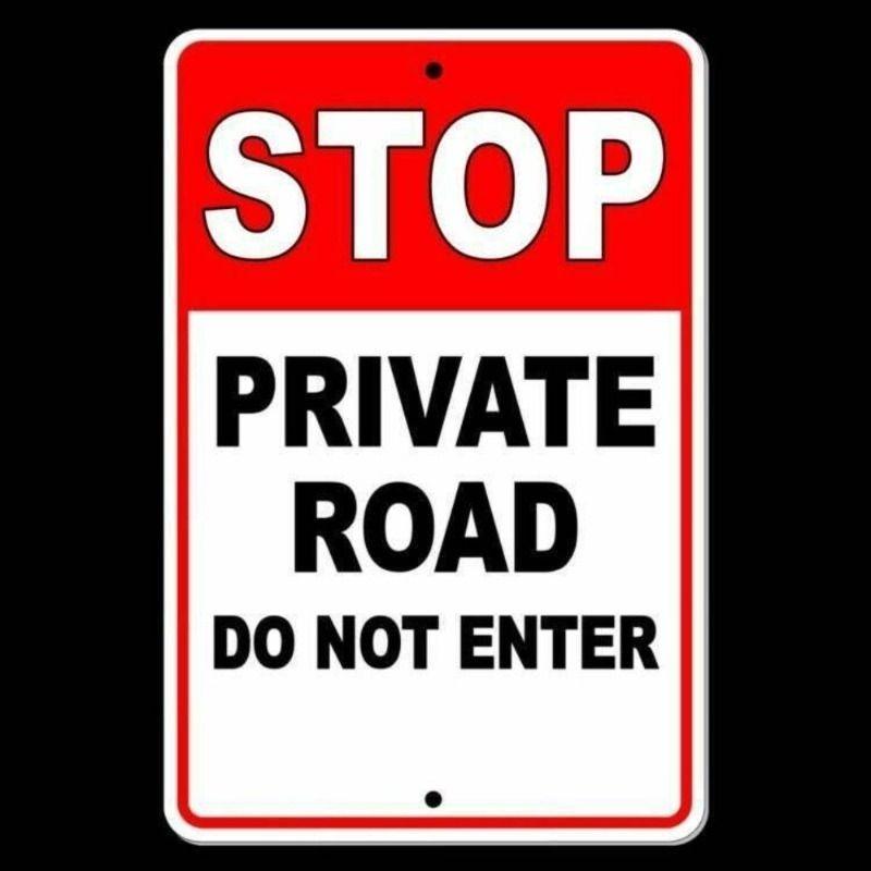 Warning Sign Metal Wall Panel for Garage Studio Cladding
