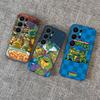 Animated N-Ninja T-Turtles TV Phone Case For Samsung S 24 Fe 25 Ultra Plus 20 Lite 21 30 22 23 24 22 Ultra 5G Fundas