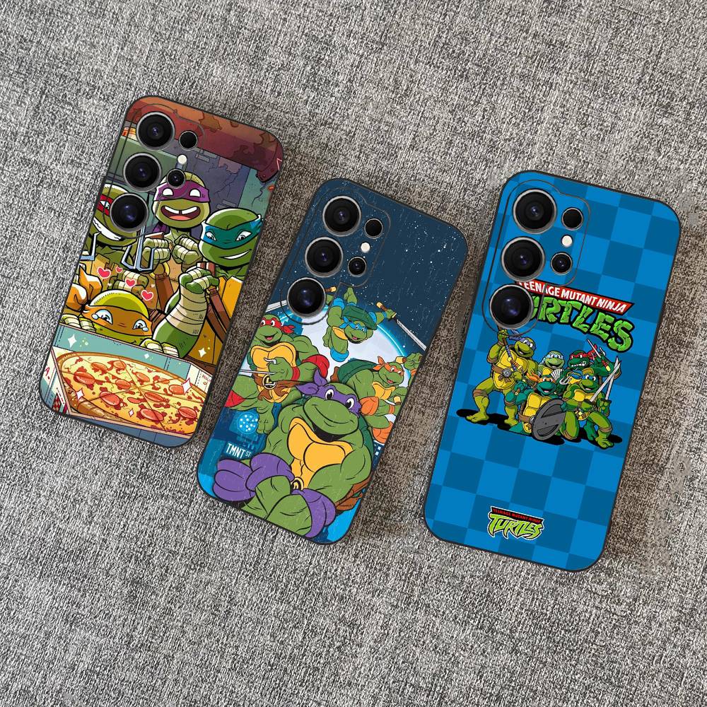 Animated N-Ninja T-Turtles TV Phone Case For Samsung S 24 Fe 25 Ultra Plus 20 Lite 21 30 22 23 24 22 Ultra 5G Fundas