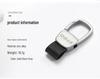 Cabrón Genuine Leather Universal Car Keychain - Fits All Key Bags with High-End Square Buckle