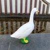 Cute Animal Statue Resin Desktop Ornament Garden Decoration Goose Figurine  Office