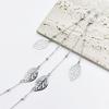 Women's Cross-Border Anti-Slip Metal Lanyard: Multi-Functional Leaf Tassel Chain for Glasses & Masks