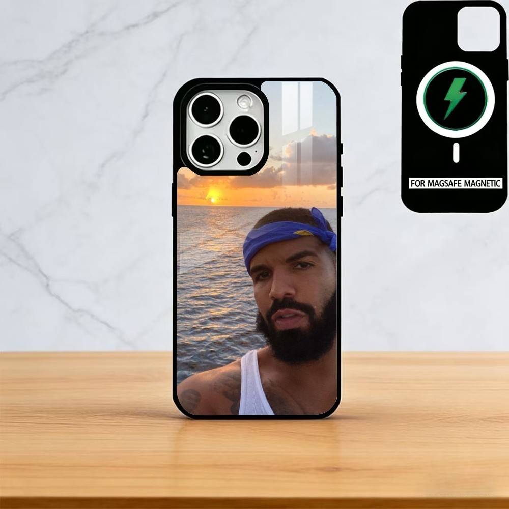 Rapper D-Drake Phone Case For iPhone17,16,15,14,13,12,11 Plus,Pro Magnetic For Magsafe Wireless Charging
