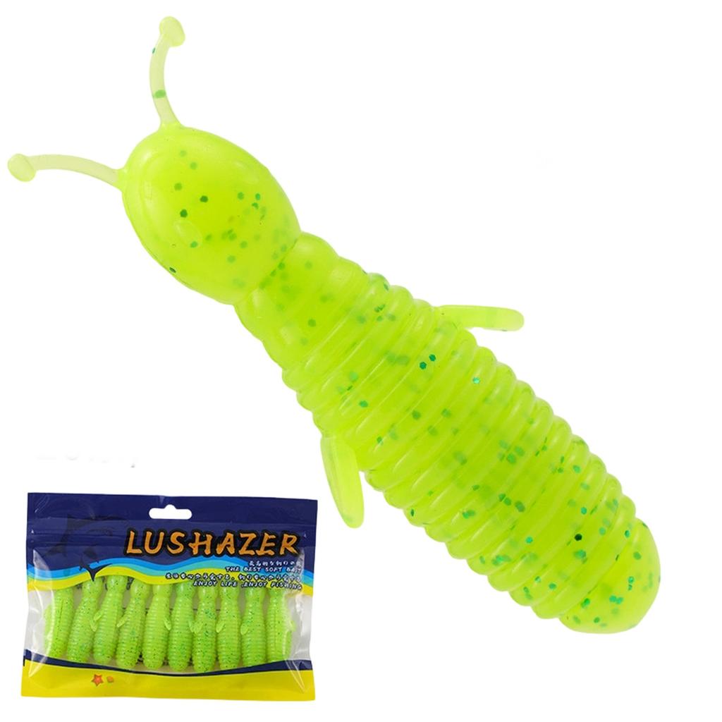 Dancing Worm Soft 1.7g 2.7g 60mm 75mm S Floating Fishing TPE Worm Swimbaits Fishy Smell Bass Artificial