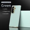 Funda de Cuero para Teléfono con Protección de Bisagra Lente para Samsung Galaxy Z Fold 8 Ultra Fold 7 Fold6 Fold5 4 3 Cubierta Dura a Prueba de Golpes