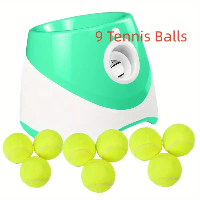 Automatic Dog Ball Launcher for Border Collies - Tennis Ball Throwing and Bouncing Toy