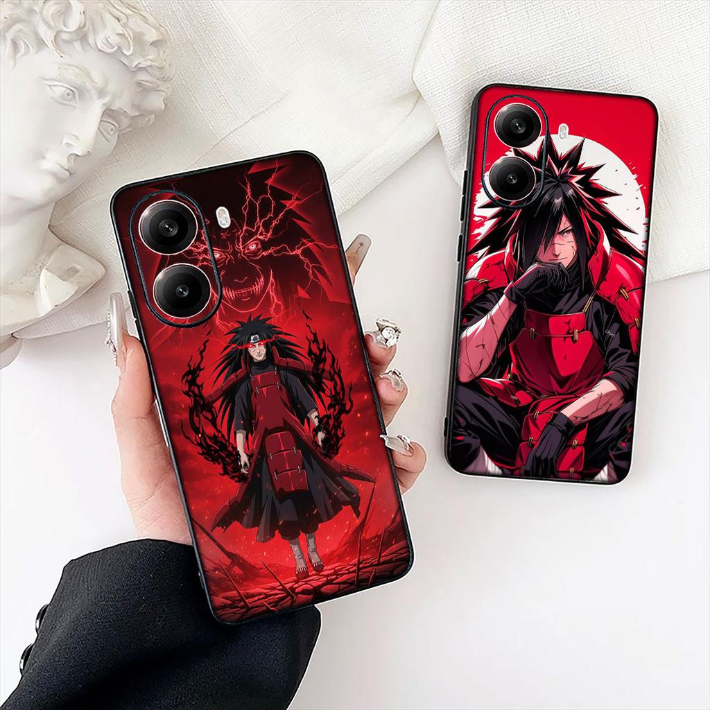 Wallpaper Madaras Uchiha Narutos Cover for Xiaomi Poco C85 C65 C75 X7 X6 M6 M8 F7 F8 Ultra F6 Pro Casing Coque Case