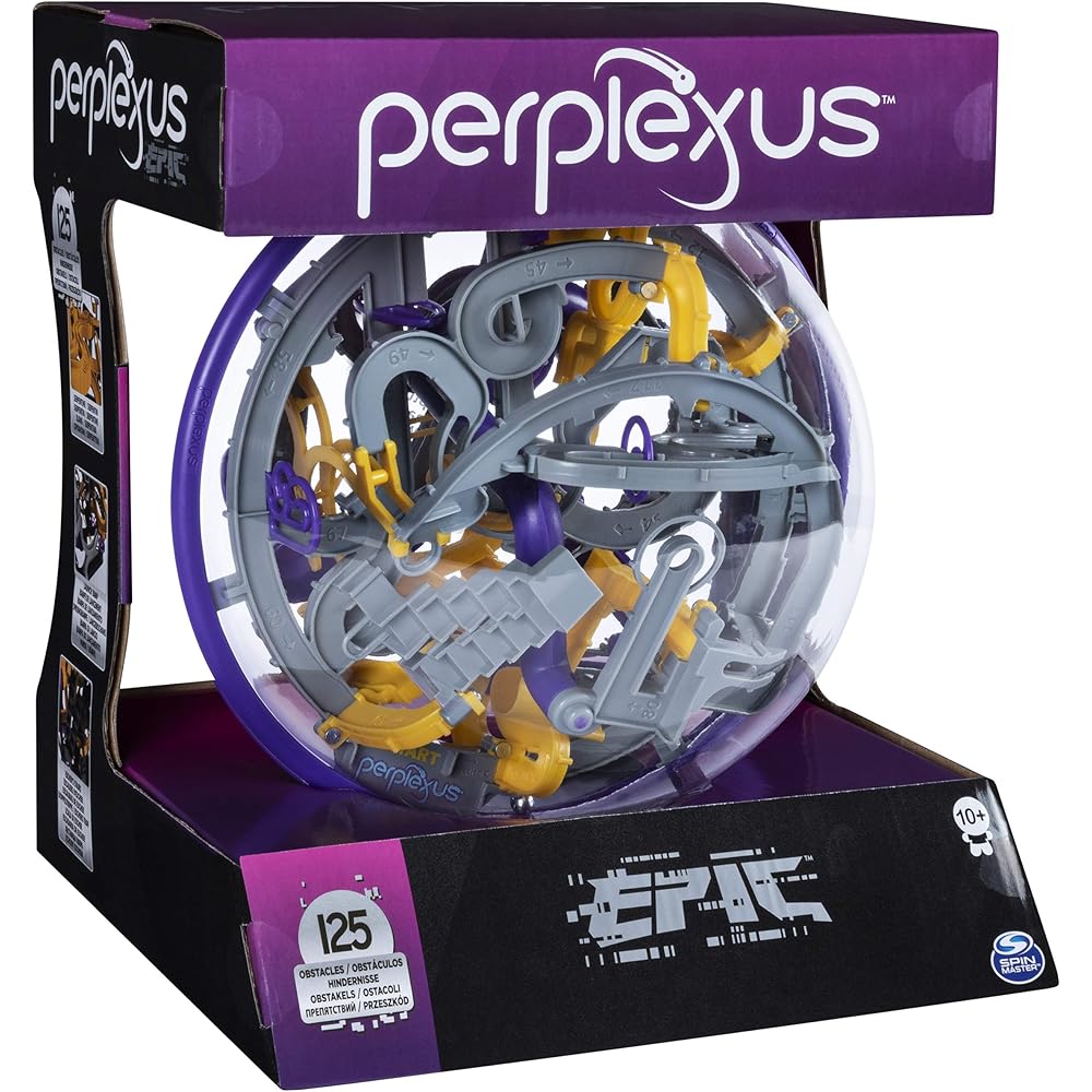 Spin Master OHS Supply Purplexus Epic Puzzle Game with Unique Design and Challenging Gameplay