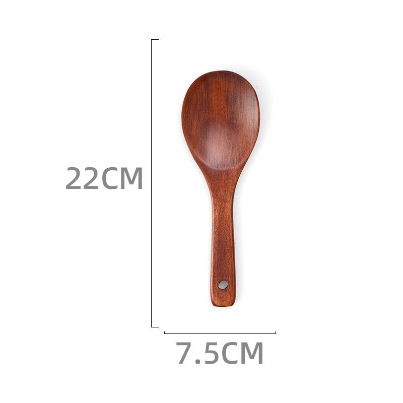 

Wooden Shovel Spoon Non Stick Wood Long Rice Spatula Kitchen Cooking Utensil Hand Stir Fry Tools Sets Cooker Pots Mini