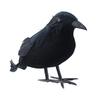 Halloween Corvo Nero Puntelli Realistico Corvo Spettrale Piumato Corvi Decorazione Casa