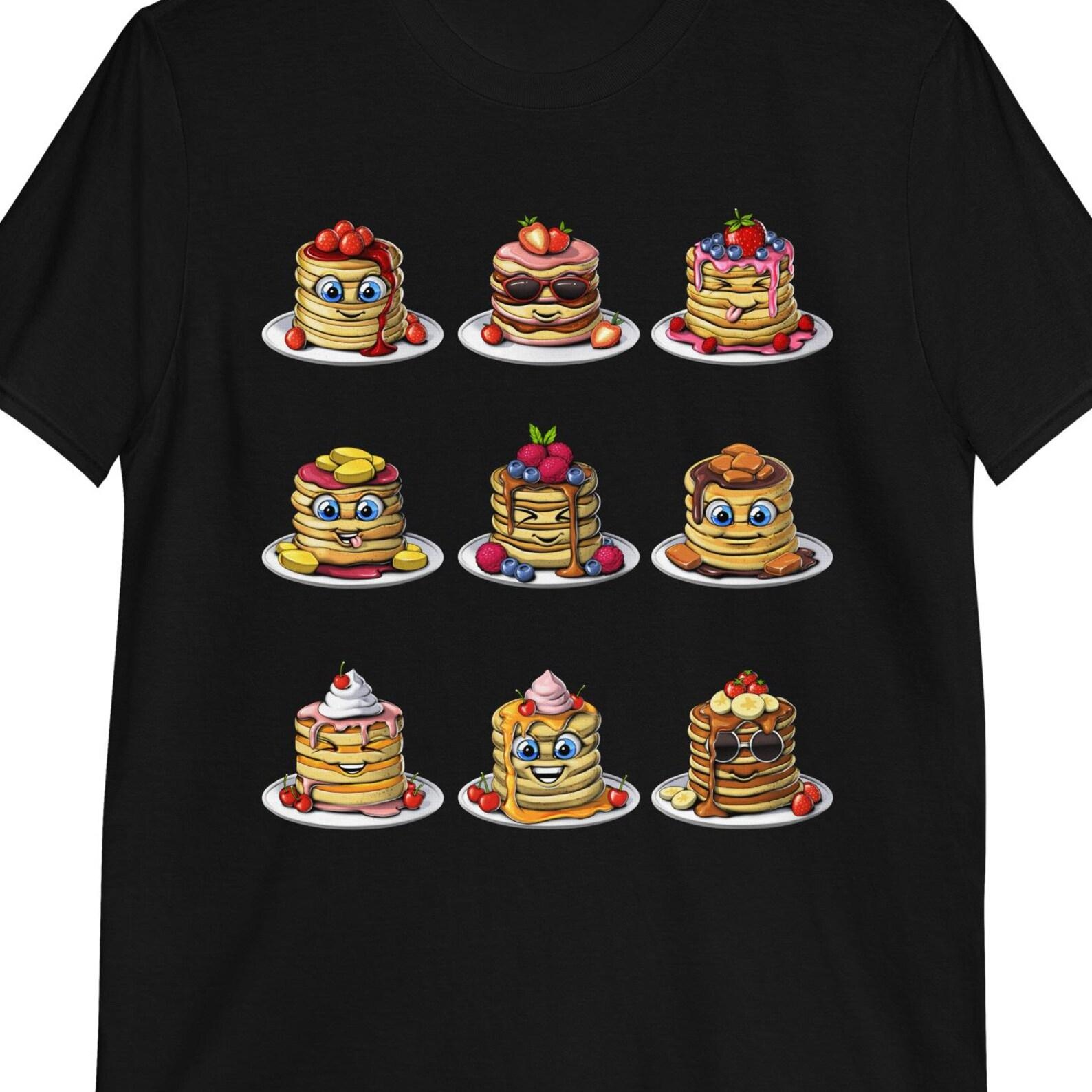 Pancakes Lover T-Shirt: Funny Food Lover Tee 140