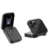 I16 Pro Super Mini Dual SIM Phone 1.77inches HD Screen Flip Mobile Phone 2G GSM Foldable Small Feature Phone Bluetooth FM Radio Speed Dial Phone