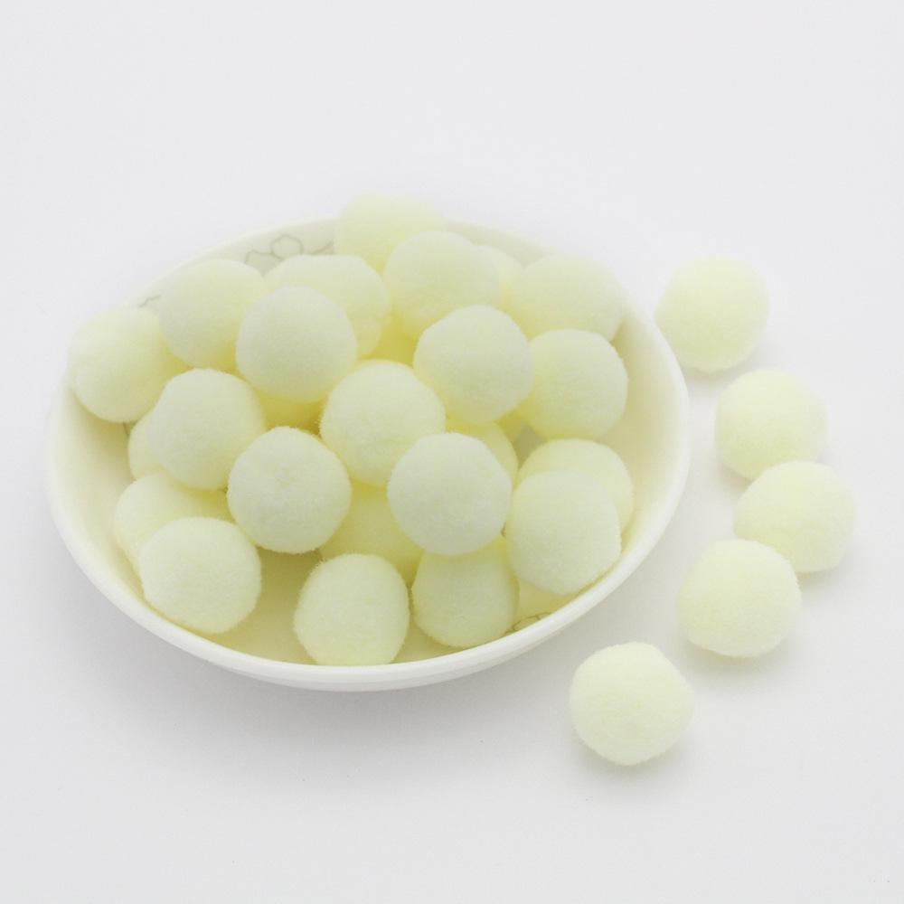Colored Pompoms 81015202530Mm High Elasticity Soft Diy Pom Poms Fuzz Ball Pompom For Crafts Wedding Decor Kid Creative Toy